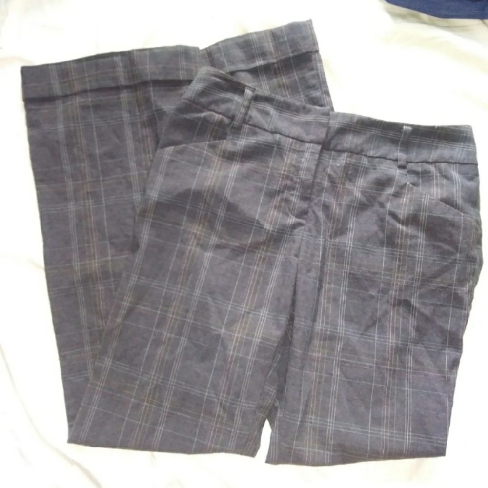 Plaid dress pants
